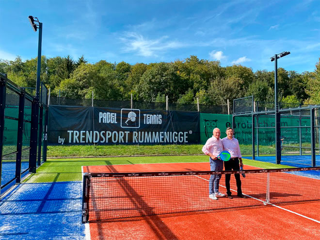 Padel-Tennis mit Rummenigge