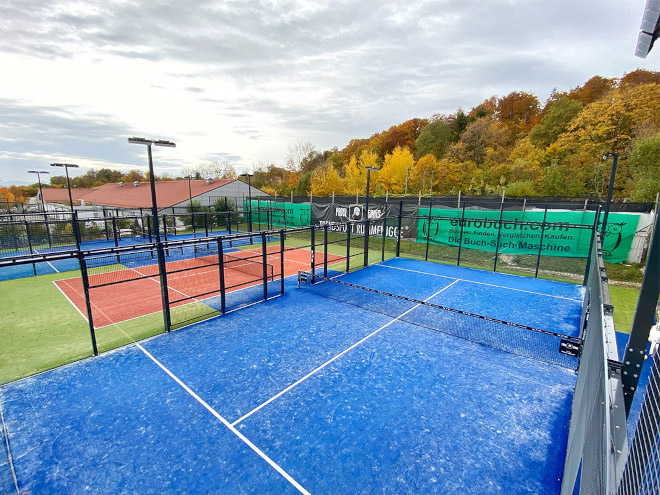 Padel-Platz von oben